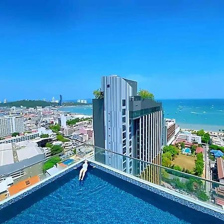 Central Pattaya - Sea View Large Balcony Condo With Infinity Pool Luaran gambar
