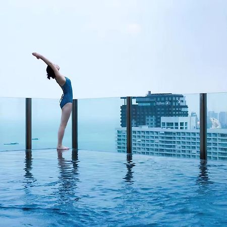 Central Pattaya - Sea View Large Balcony Condo With Infinity Pool Luaran gambar