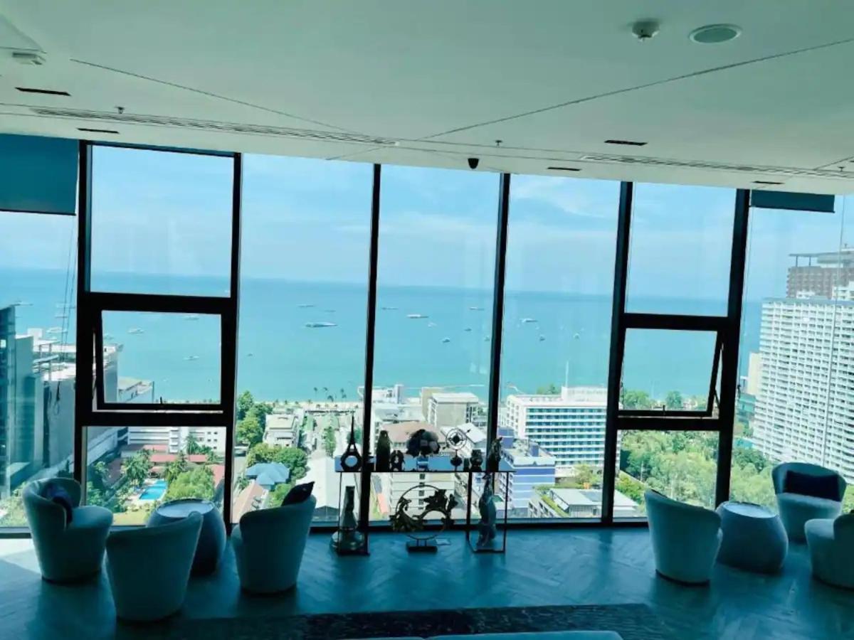 Central Pattaya - Sea View Large Balcony Condo With Infinity Pool Luaran gambar