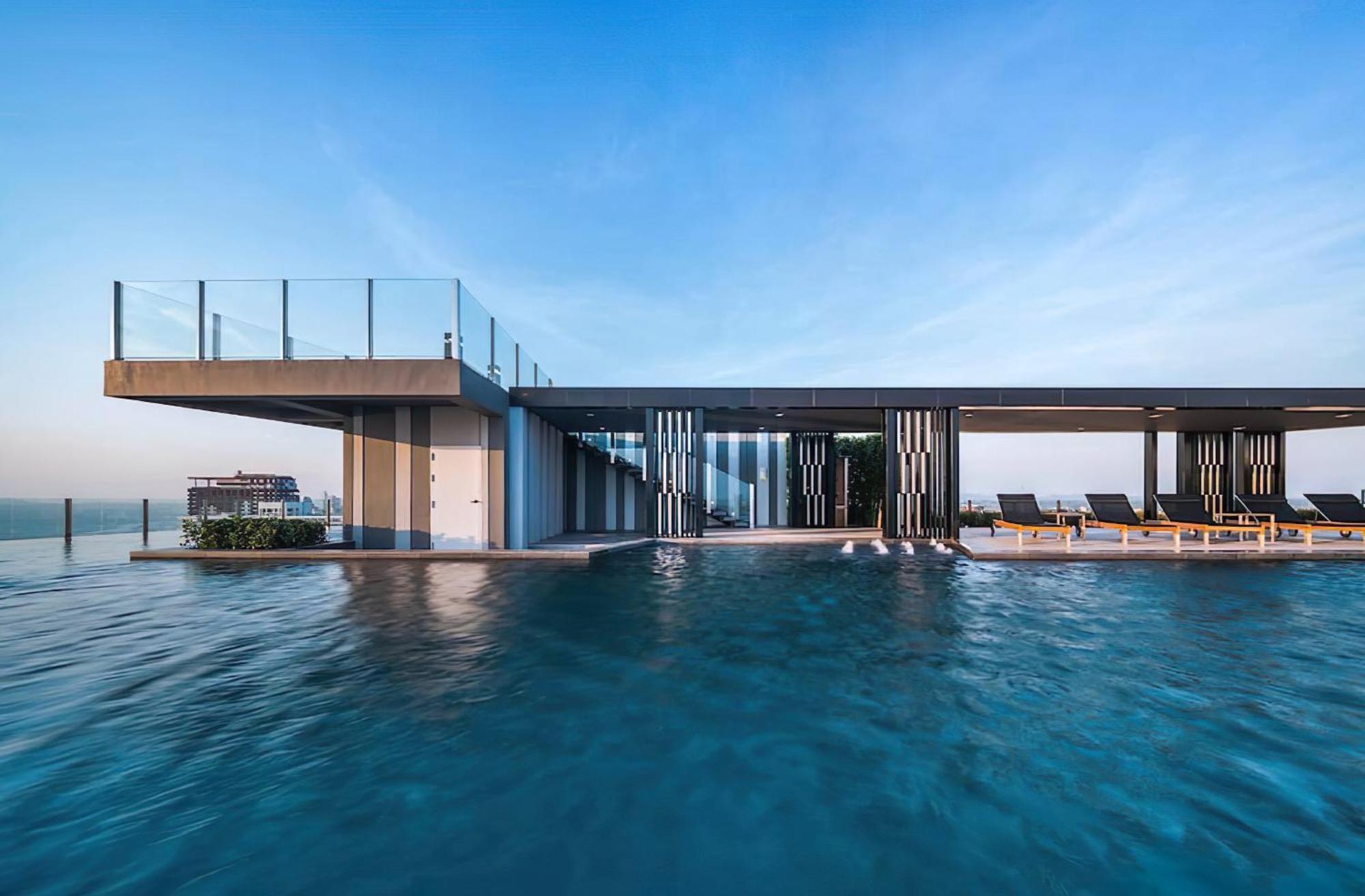 Central Pattaya - Sea View Large Balcony Condo With Infinity Pool Luaran gambar