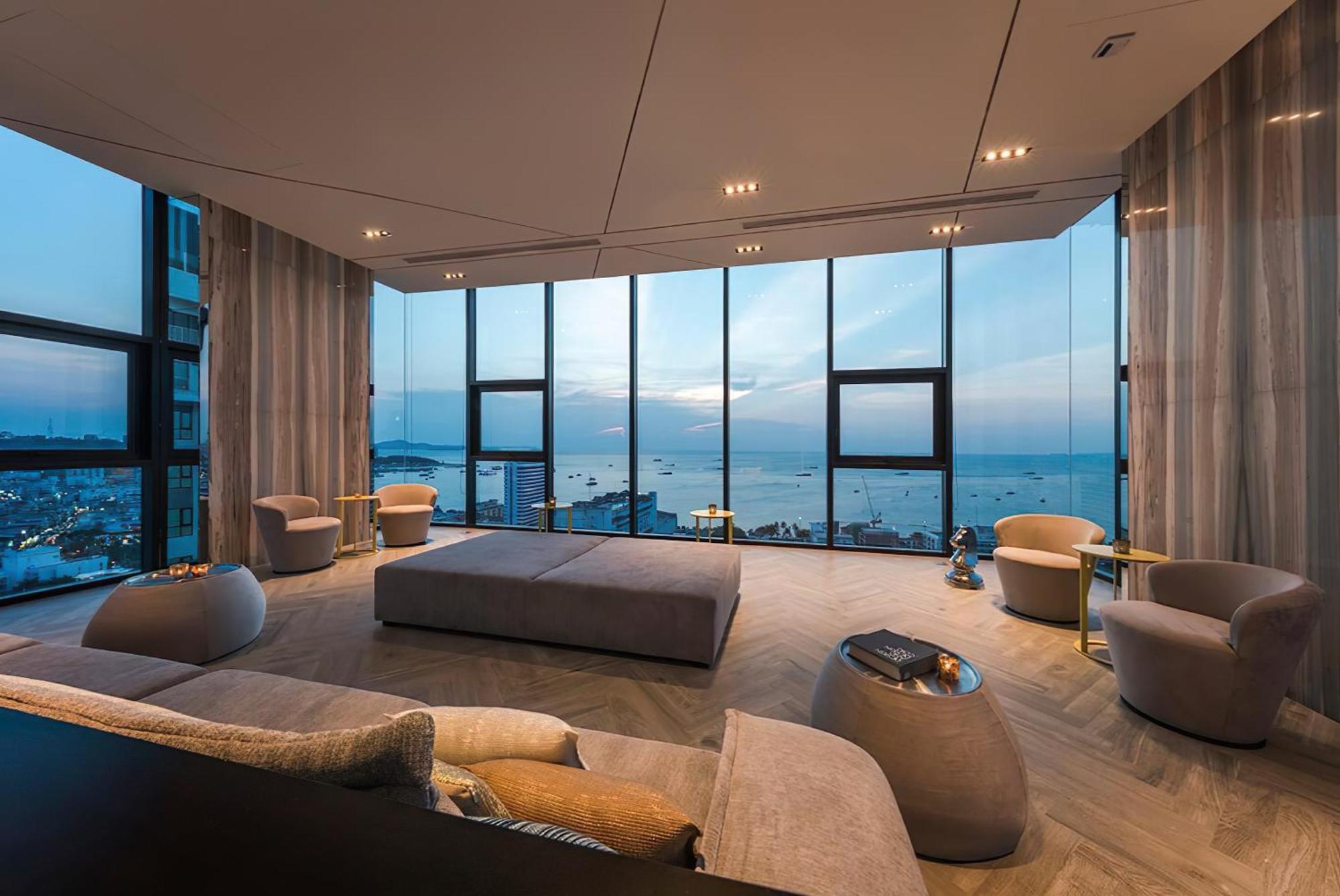 Central Pattaya - Sea View Large Balcony Condo With Infinity Pool Luaran gambar